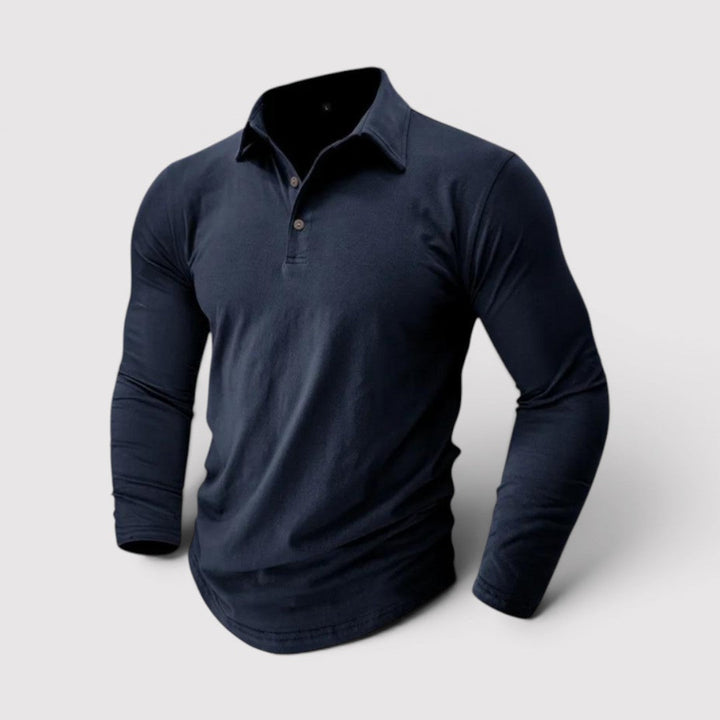 Daniel™ | Langarm-Poloshirt