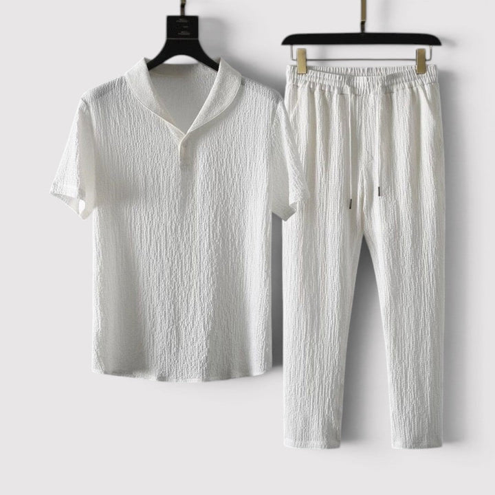 Thomas™ | Kurzarm-Set aus Oberteil und Hose