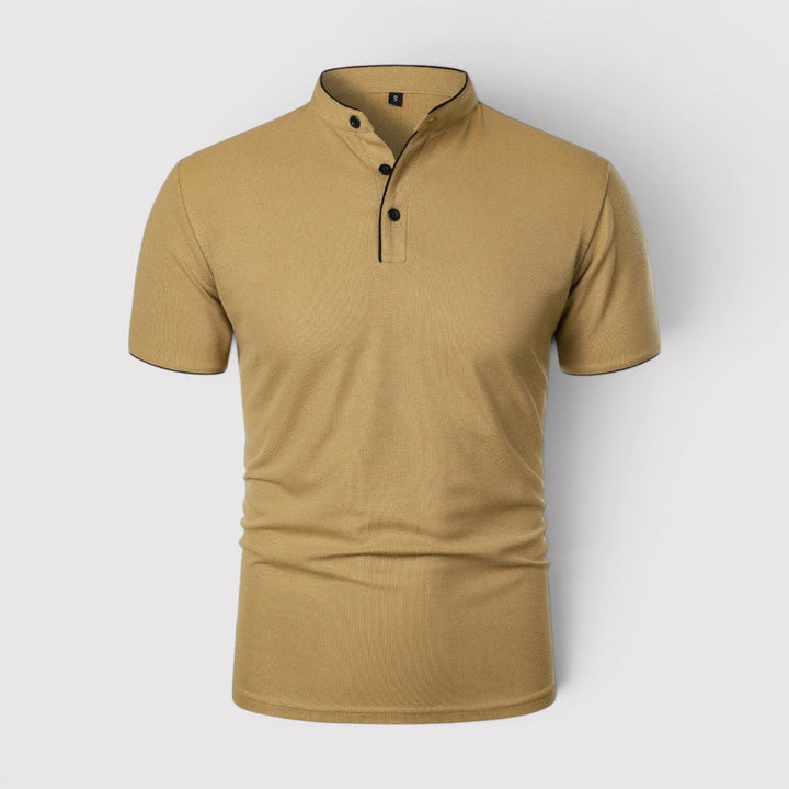 Colin™ | Atmungsaktives Poloshirt mit Stehkragen