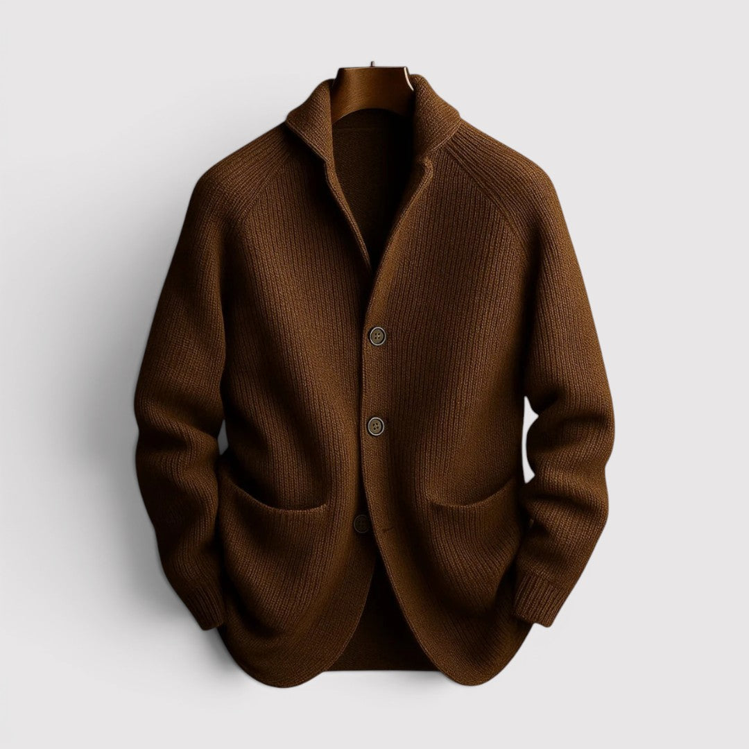 Patrick™ | Cardigan mit weicher Rippstruktur