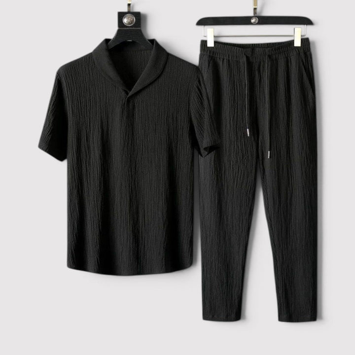 Thomas™ | Kurzarm-Set aus Oberteil und Hose