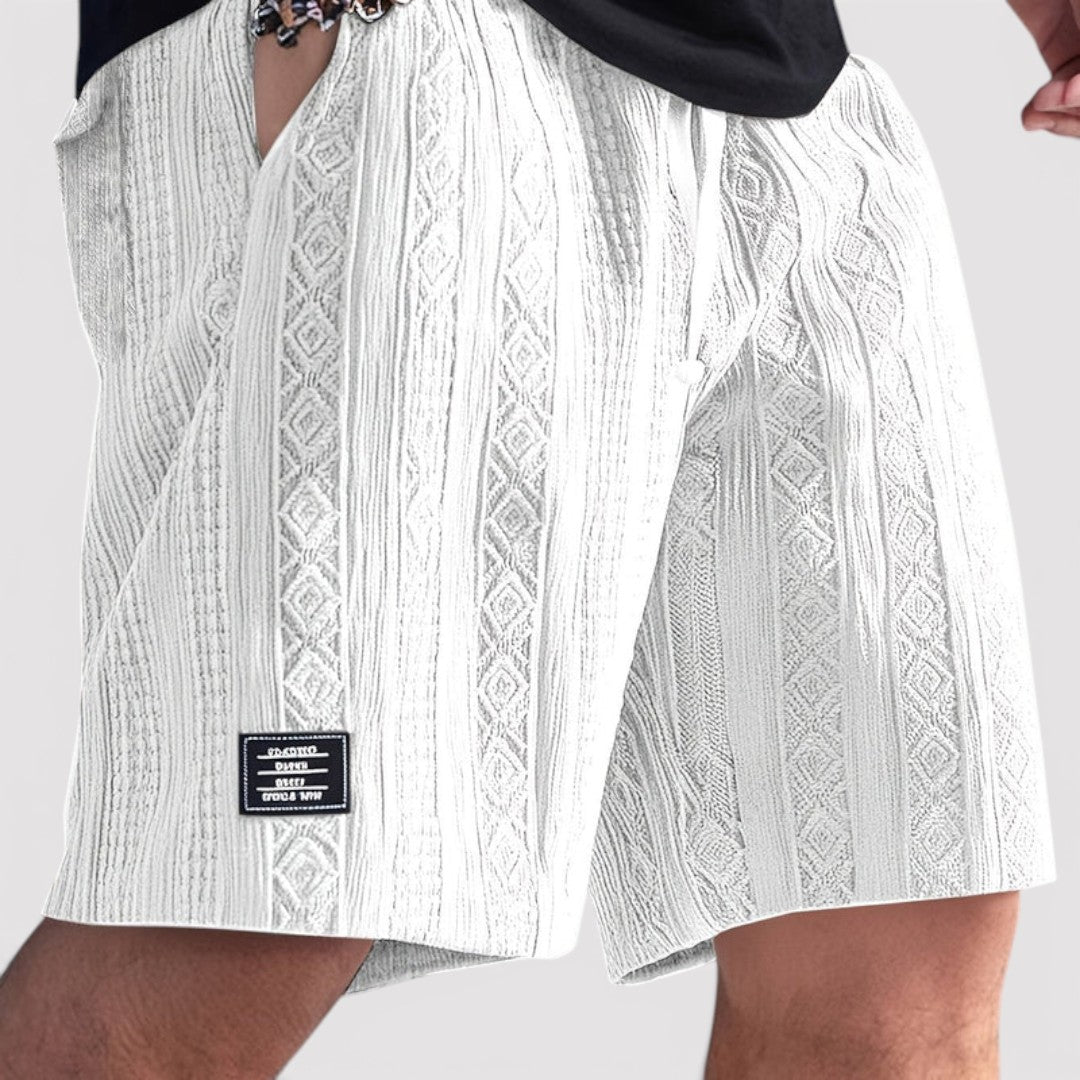 Elias™ | Strukturierte Strick-Shorts