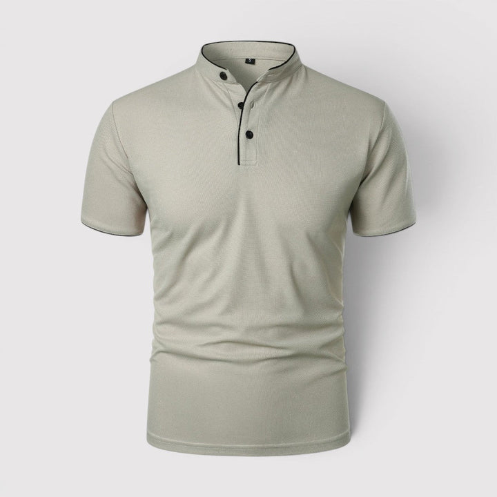 Colin™ | Atmungsaktives Poloshirt mit Stehkragen
