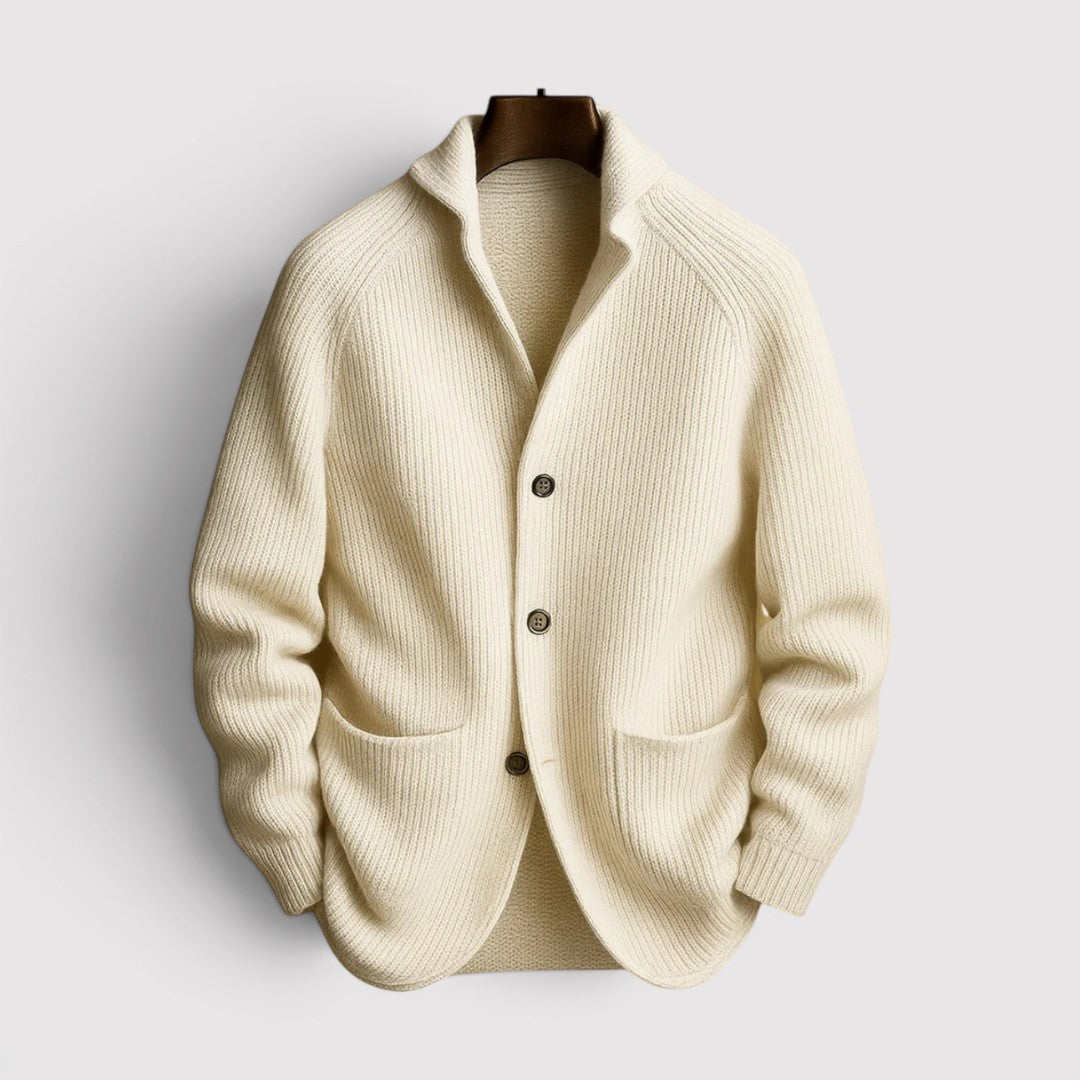 Patrick™ | Cardigan mit weicher Rippstruktur