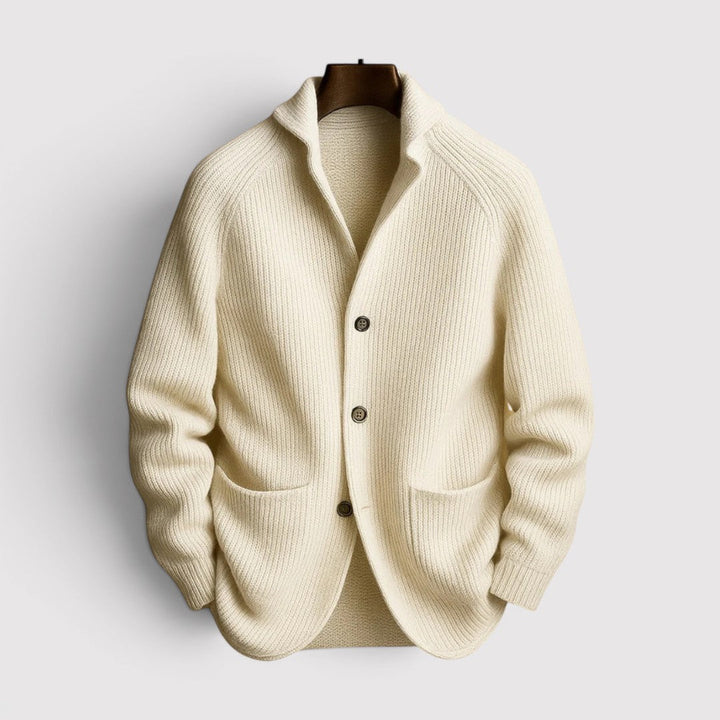 Patrick™ | Cardigan mit weicher Rippstruktur