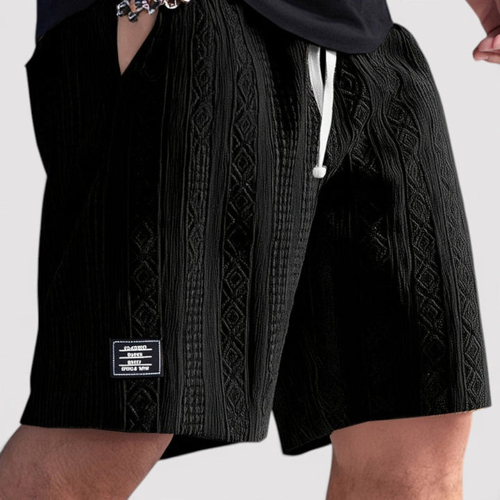 Elias™ | Strukturierte Strick-Shorts