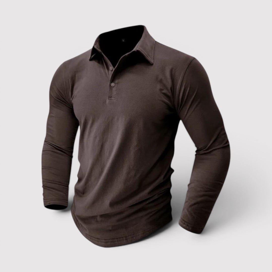 Daniel™ | Langarm-Poloshirt