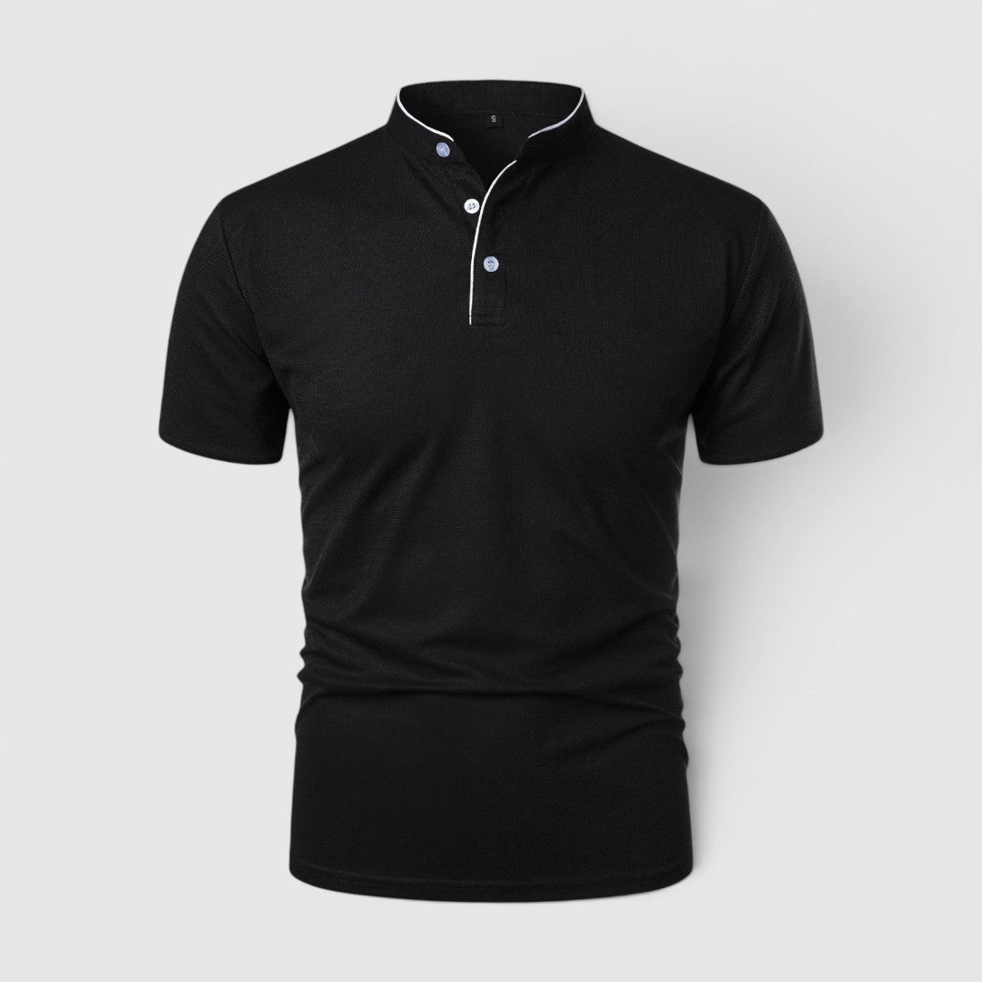 Colin™ | Atmungsaktives Poloshirt mit Stehkragen