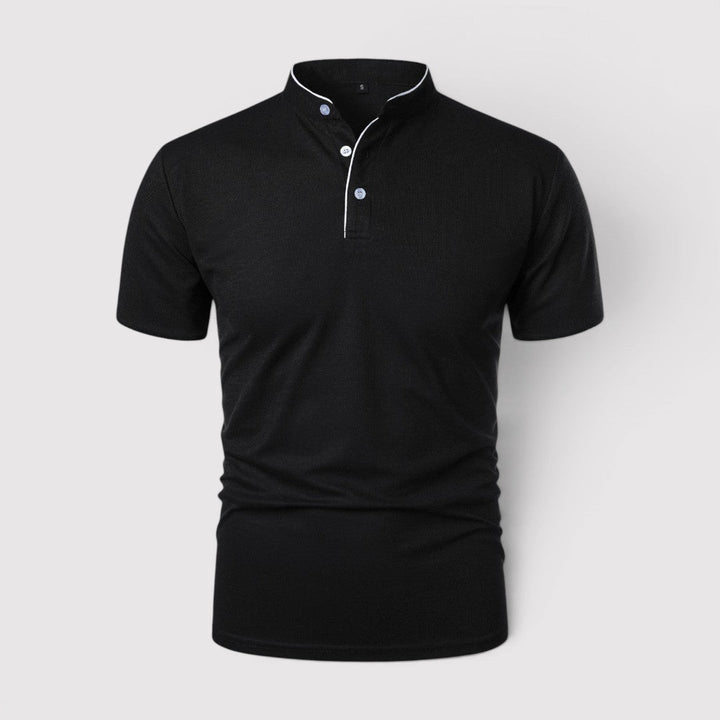 Colin™ | Atmungsaktives Poloshirt mit Stehkragen