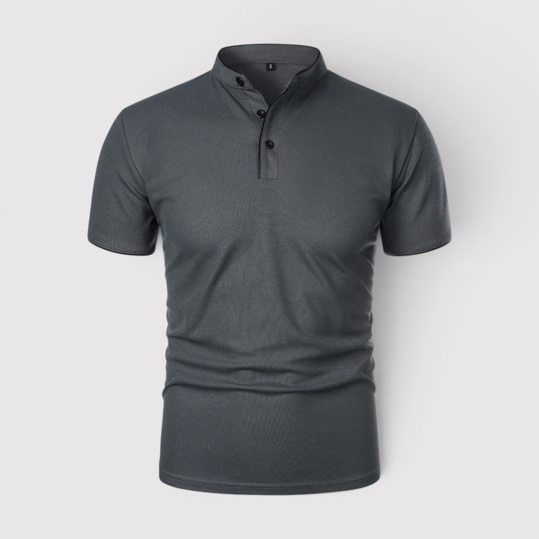 Colin™ | Atmungsaktives Poloshirt mit Stehkragen