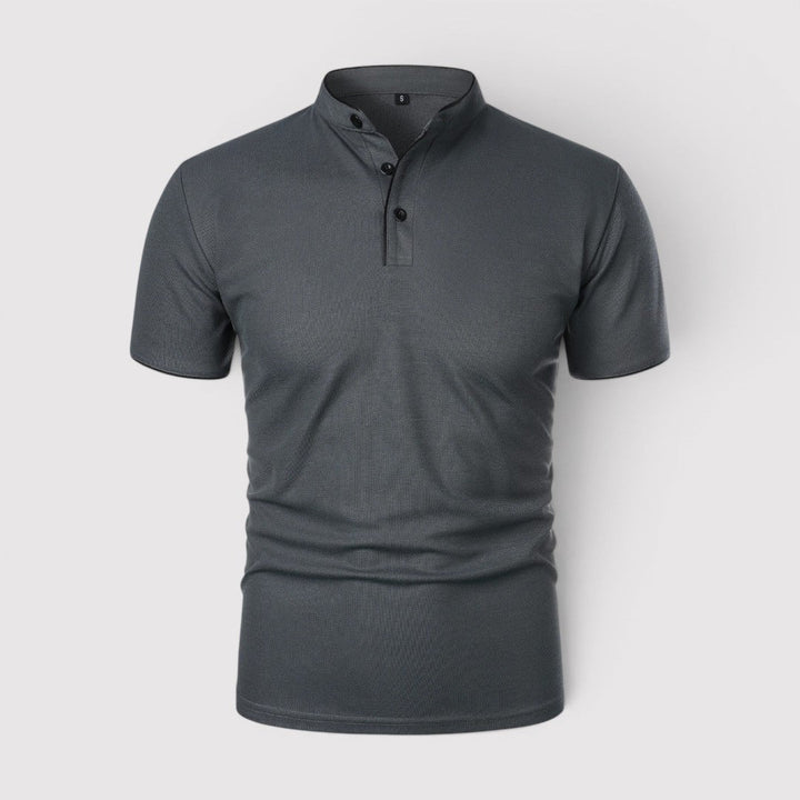 Colin™ | Atmungsaktives Poloshirt mit Stehkragen