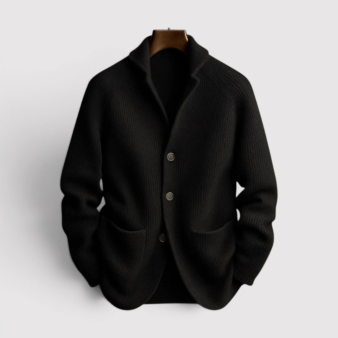 Patrick™ | Cardigan mit weicher Rippstruktur