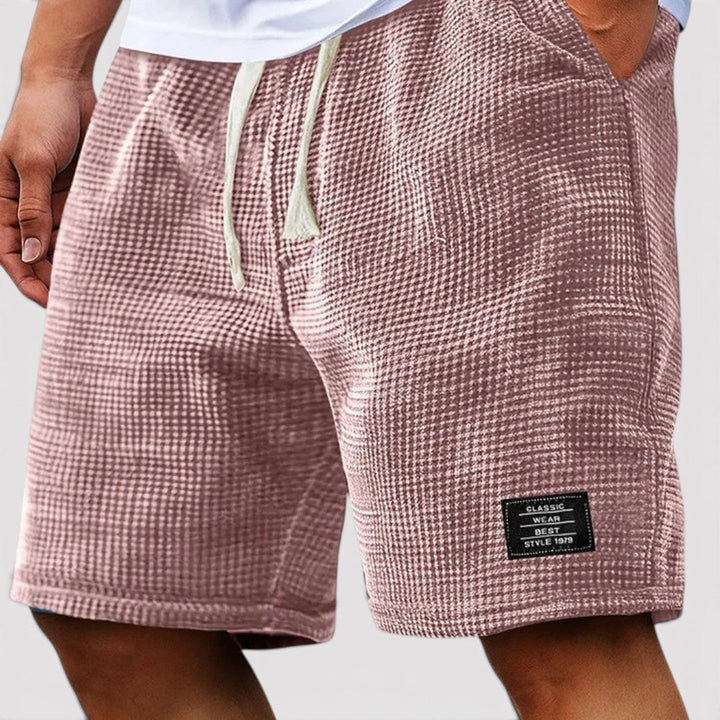 Markus Berlin Herren Wabenartige Shorts, Vorderansicht