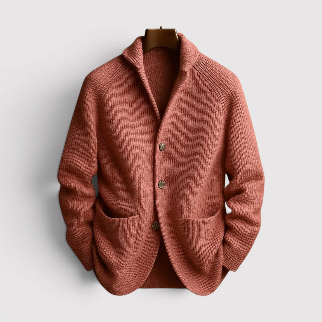 Patrick™ | Cardigan mit weicher Rippstruktur