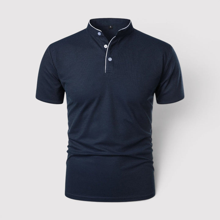 Colin™ | Atmungsaktives Poloshirt mit Stehkragen