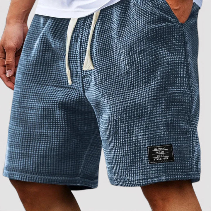 Markus Berlin Herren Wabenartige Shorts, Vorderansicht