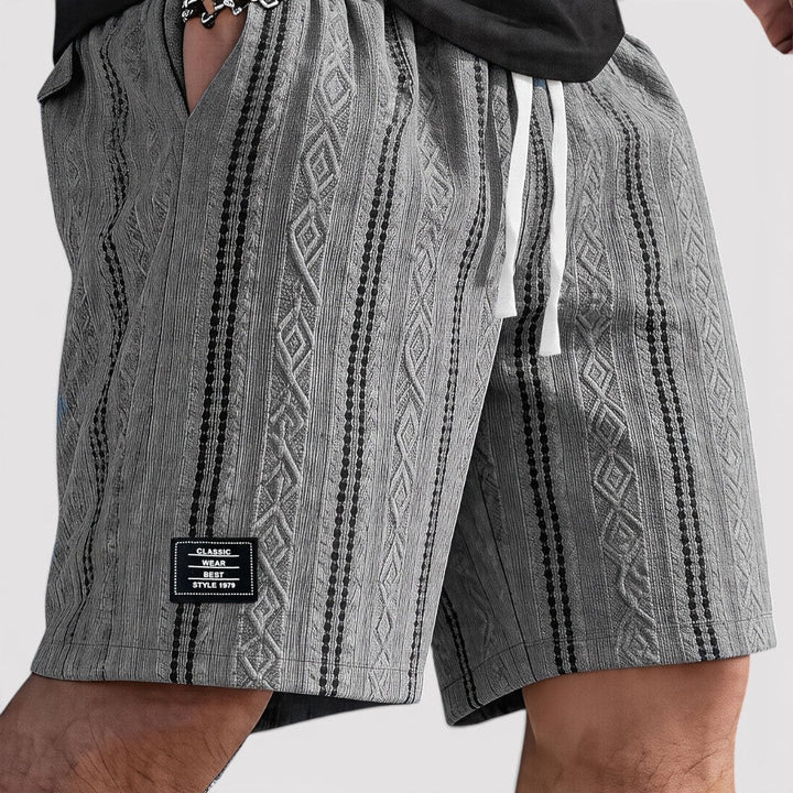 Elias™ | Strukturierte Strick-Shorts