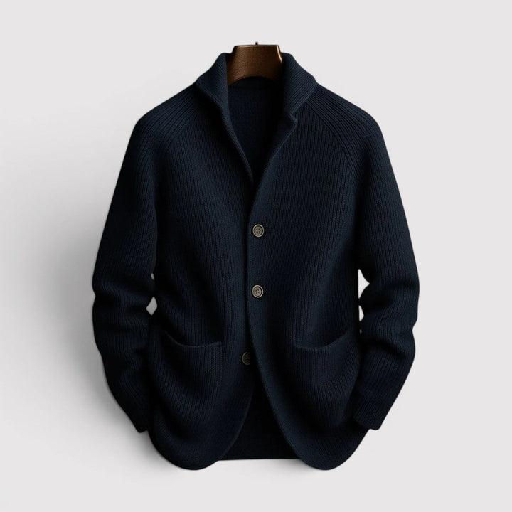 Patrick™ | Cardigan mit weicher Rippstruktur