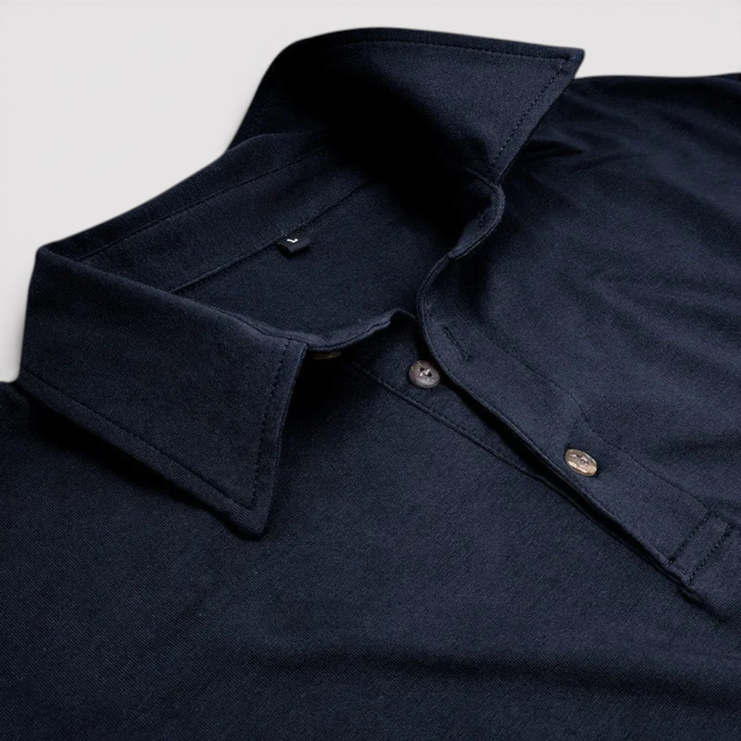Daniel™ | Langarm-Poloshirt