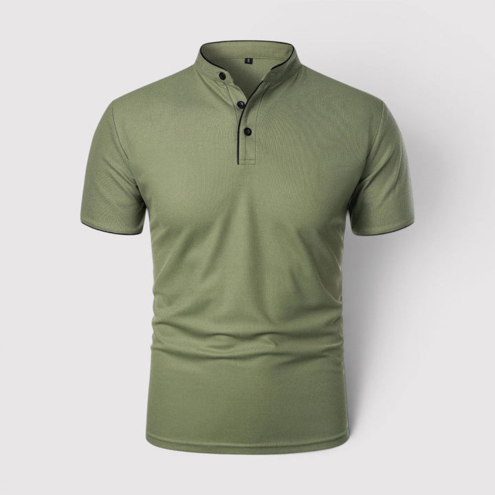 Colin™ | Atmungsaktives Poloshirt mit Stehkragen