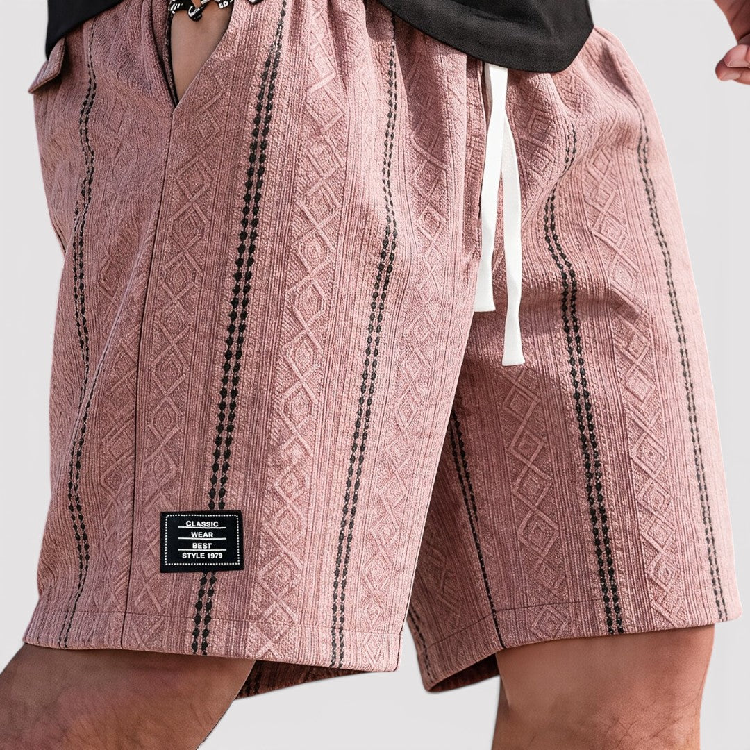 Elias™ | Strukturierte Strick-Shorts