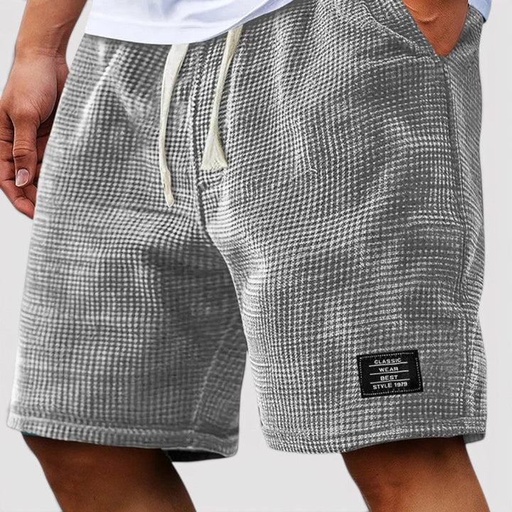 Markus Berlin Herren Wabenartige Shorts, Vorderansicht