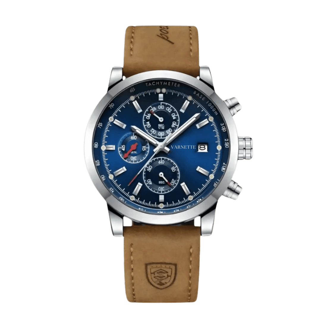 Magnus™ | Elegante Edelstahl-Quarzuhr