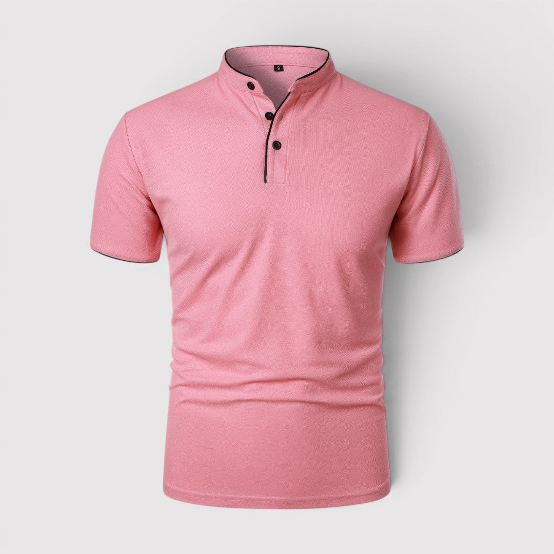Colin™ | Atmungsaktives Poloshirt mit Stehkragen