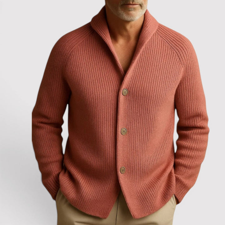Patrick™ | Cardigan mit weicher Rippstruktur