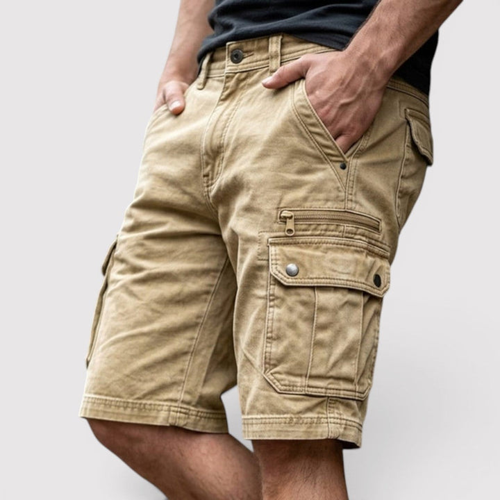Benedikt™ | Atmungsaktive Cargoshorts in Knielänge