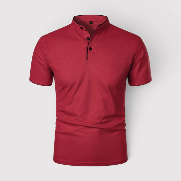 Colin™ | Atmungsaktives Poloshirt mit Stehkragen
