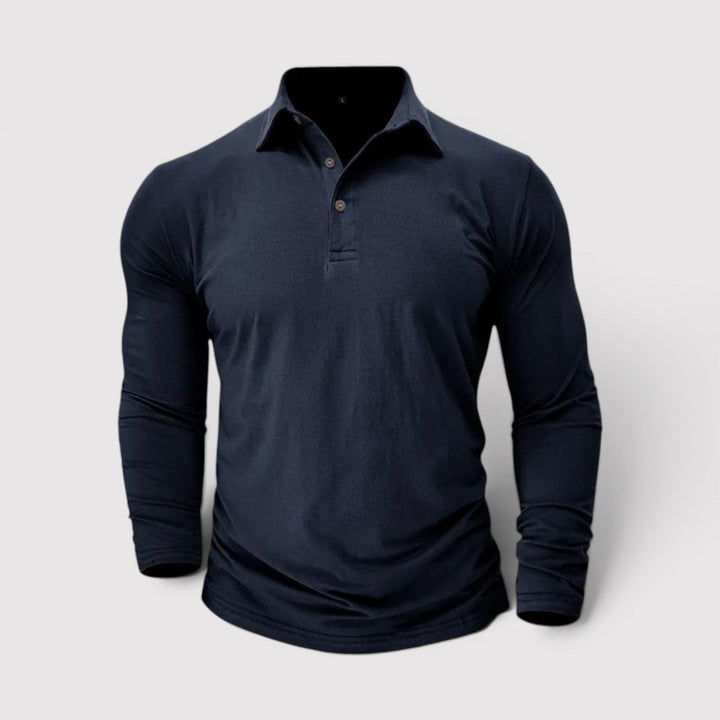 Daniel™ | Langarm-Poloshirt