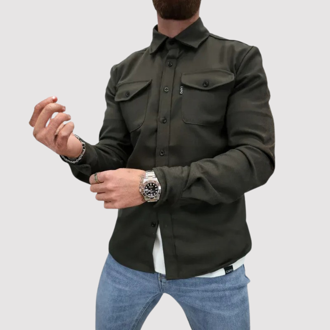 Malte™ | Overshirt mit zwei Brusttaschen