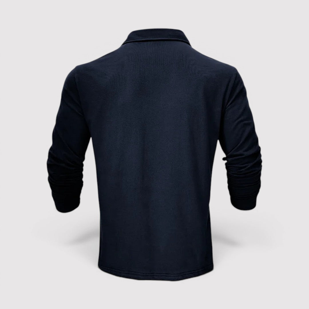 Daniel™ | Langarm-Poloshirt