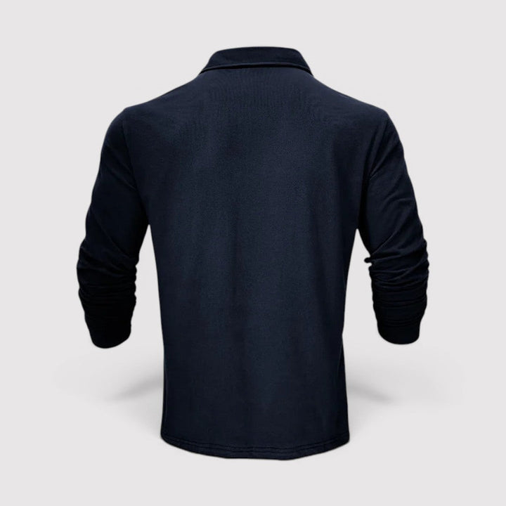 Daniel™ | Langarm-Poloshirt