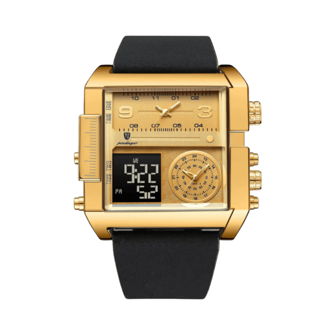 Silvan™ | Elegante Quarz-Uhr im Edelstahlgehäuse