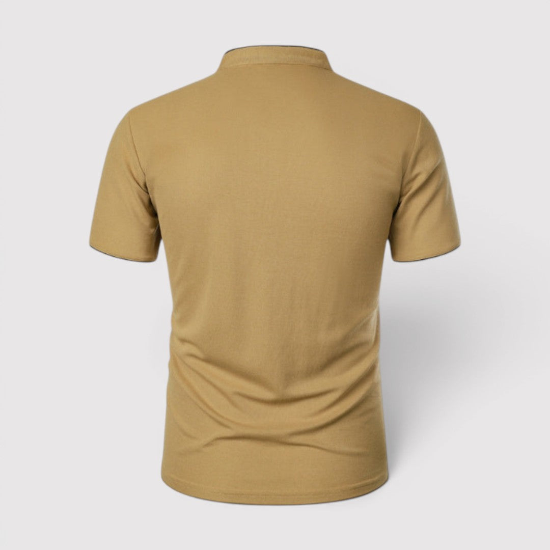 Colin™ | Atmungsaktives Poloshirt mit Stehkragen
