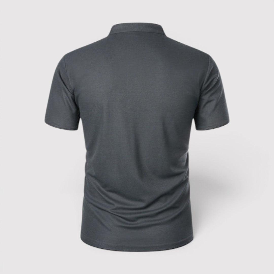 Colin™ | Atmungsaktives Poloshirt mit Stehkragen