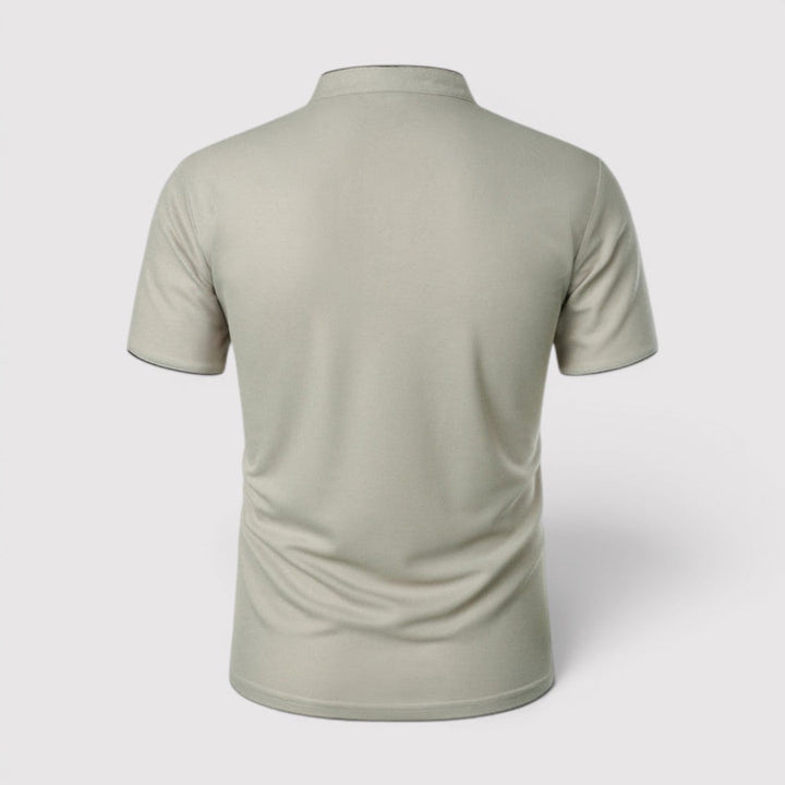 Colin™ | Atmungsaktives Poloshirt mit Stehkragen
