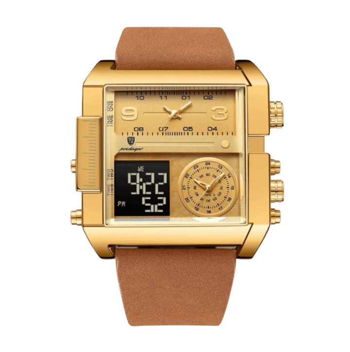 Silvan™ | Elegante Quarz-Uhr im Edelstahlgehäuse