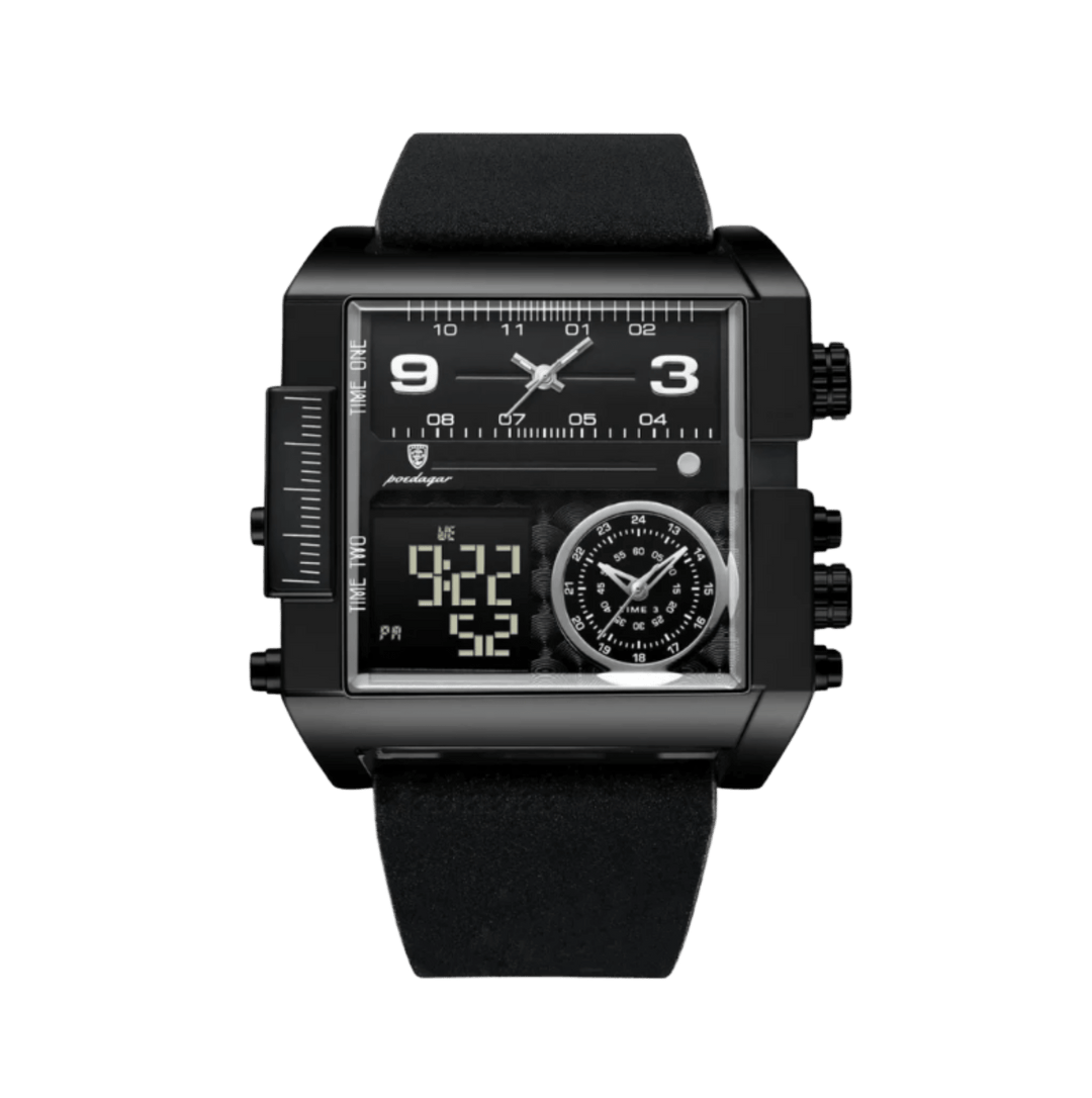 Silvan™ | Elegante Quarz-Uhr im Edelstahlgehäuse