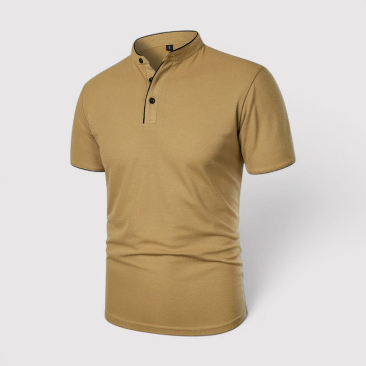 Colin™ | Atmungsaktives Poloshirt mit Stehkragen