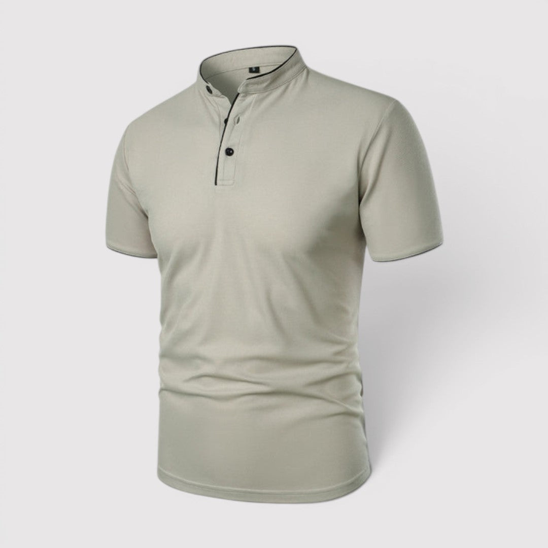 Colin™ | Atmungsaktives Poloshirt mit Stehkragen