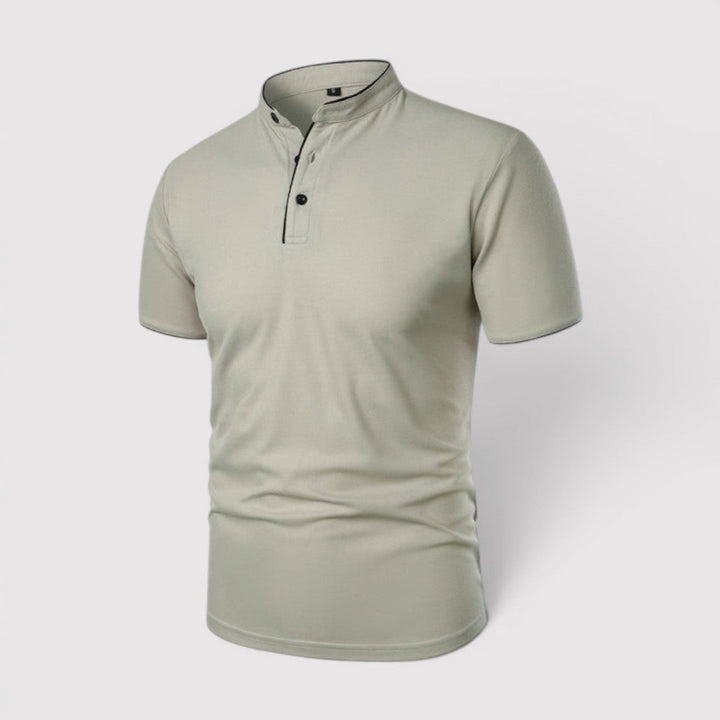 Colin™ | Atmungsaktives Poloshirt mit Stehkragen