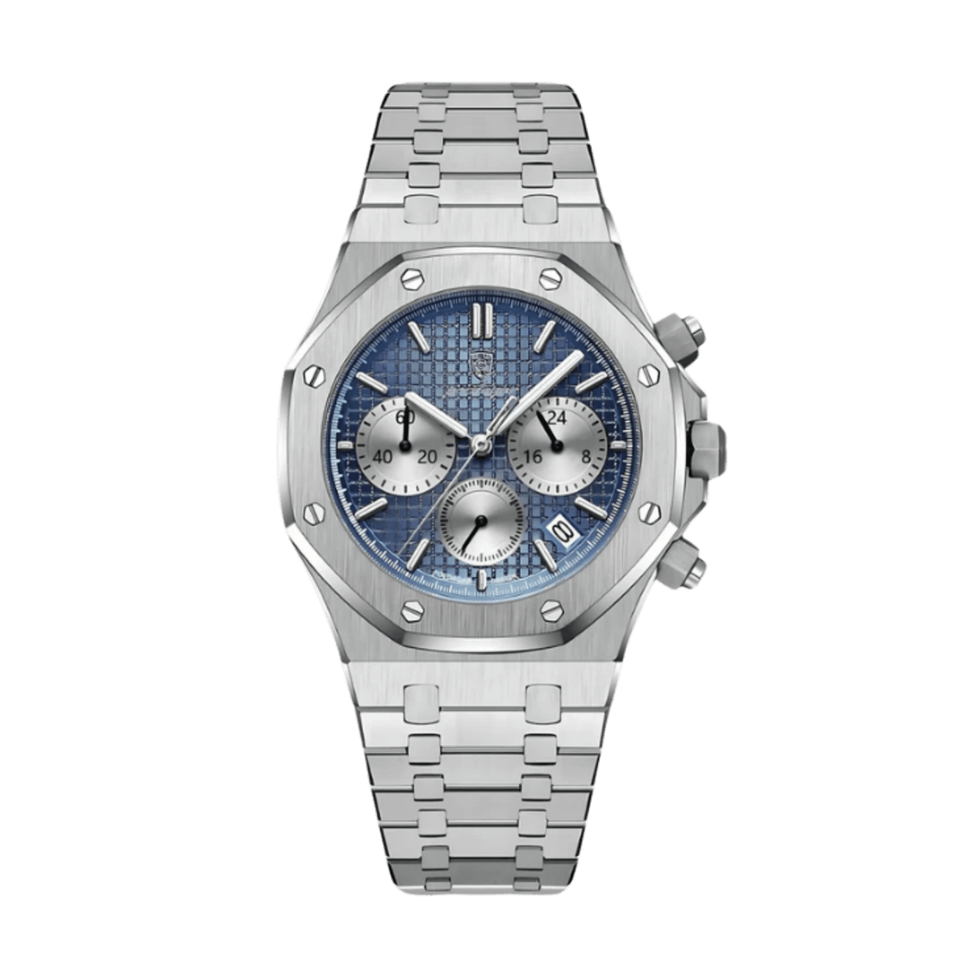 Augustin™ | Elegante Edelstahl-Quarzuhr