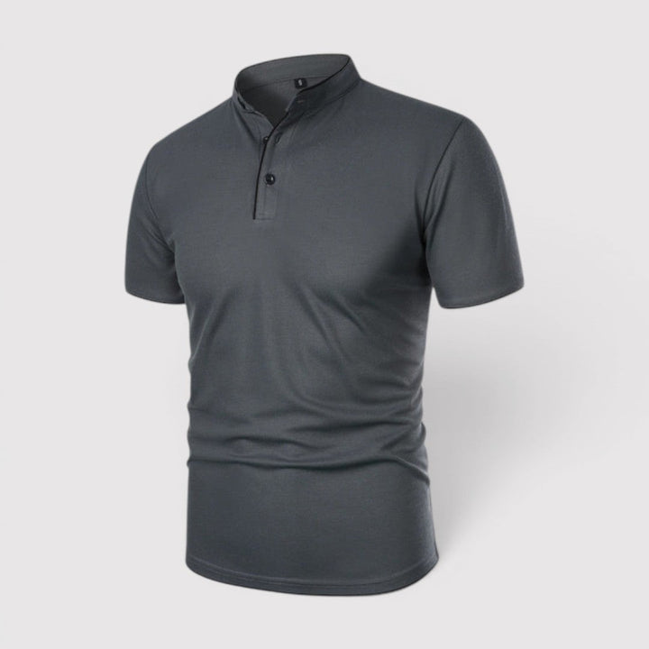 Colin™ | Atmungsaktives Poloshirt mit Stehkragen