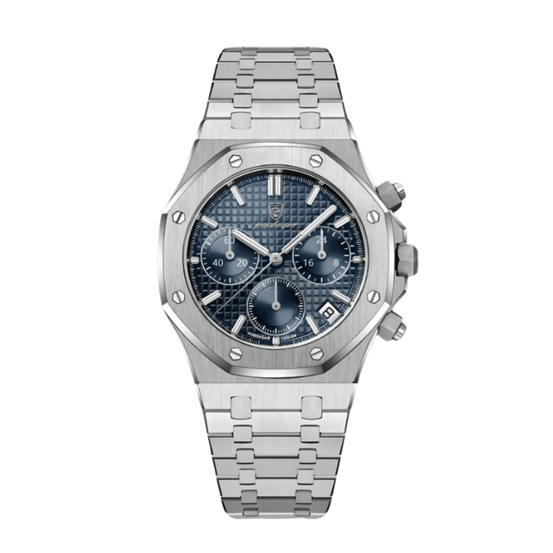 Augustin™ | Elegante Edelstahl-Quarzuhr