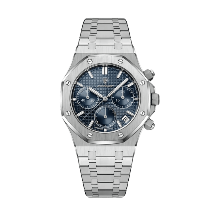 Augustin™ | Elegante Edelstahl-Quarzuhr