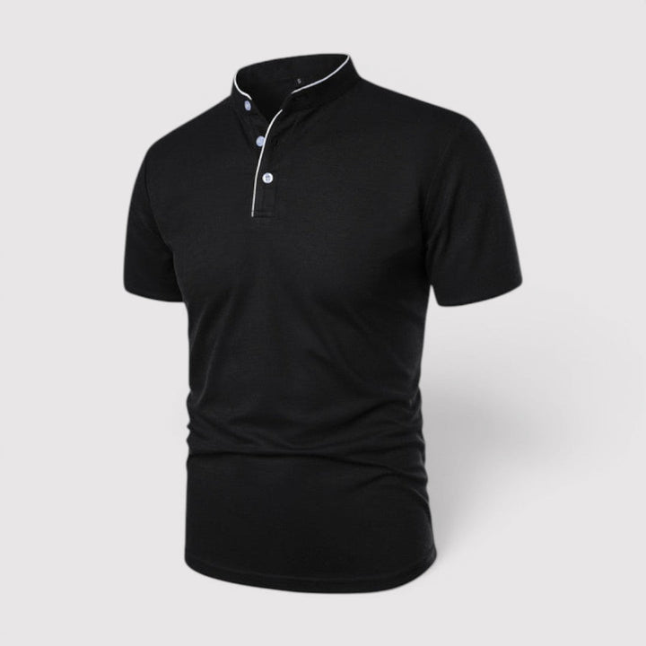 Colin™ | Atmungsaktives Poloshirt mit Stehkragen