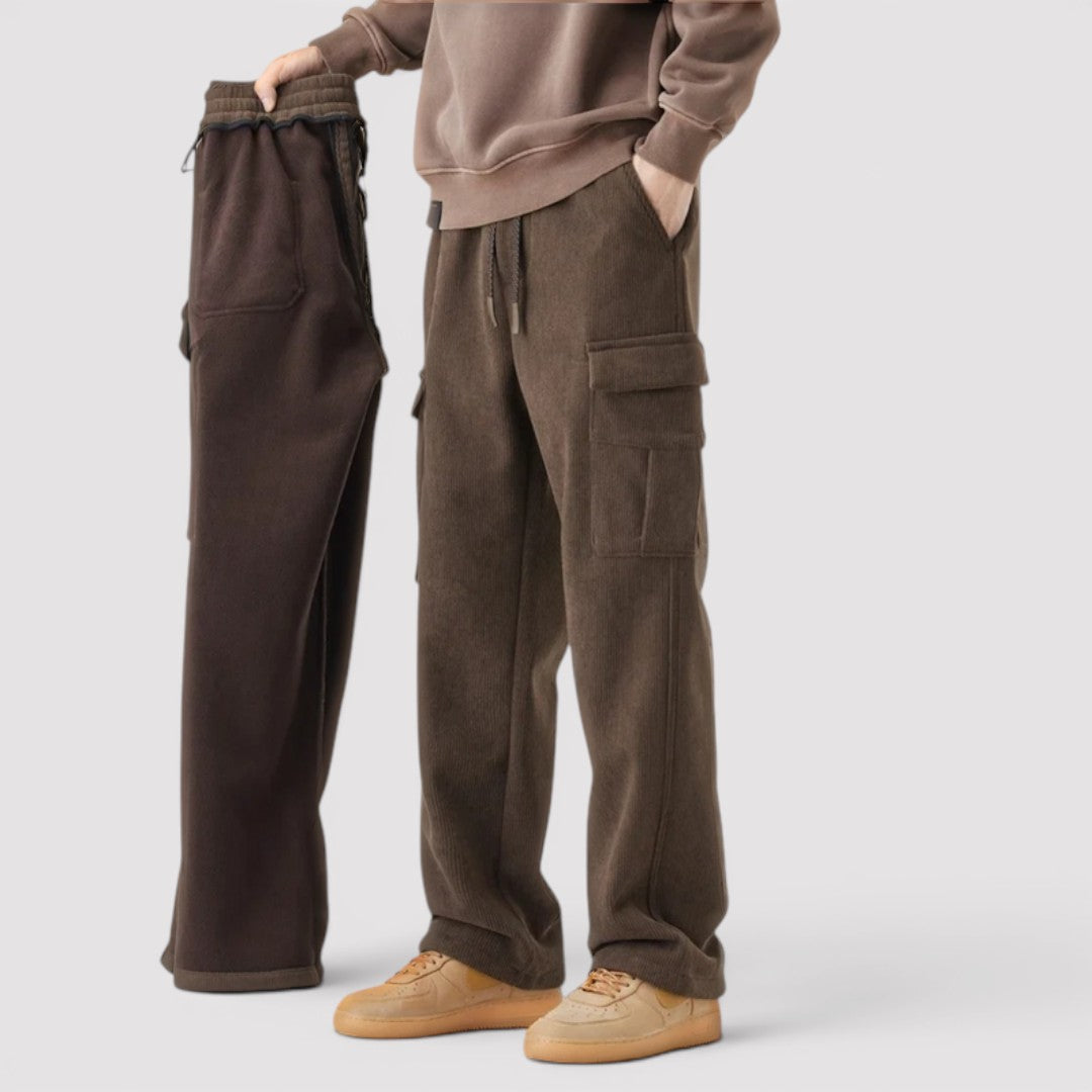 Julian™ | Strukturierte Cargohose mit Seitentaschen